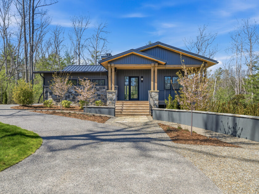 Exterior of home in The Ramble Biltmore Forest.