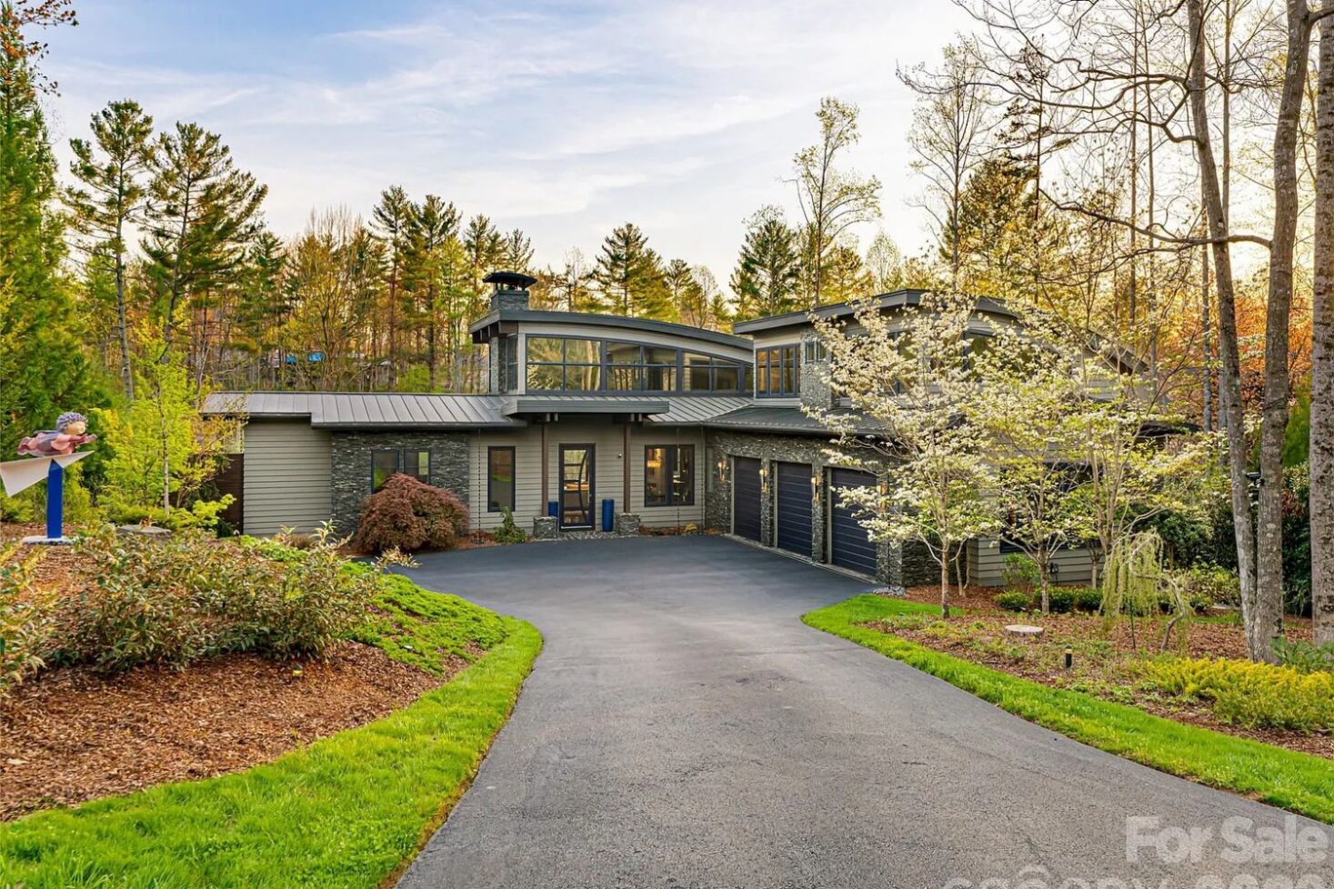 exterior of home at the ramble