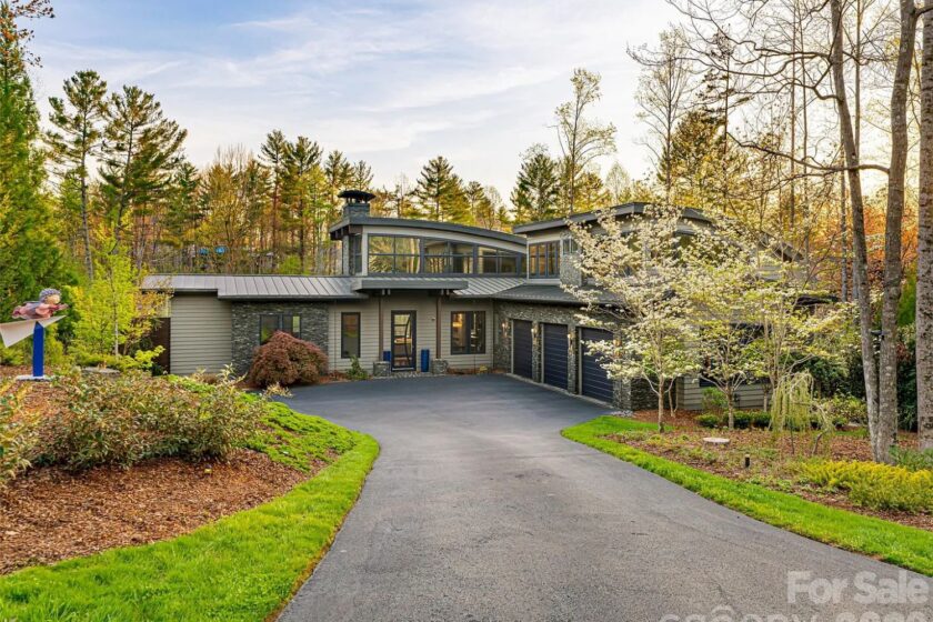 exterior of home at the ramble
